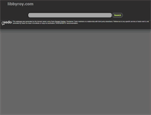 Tablet Screenshot of libbyroy.com